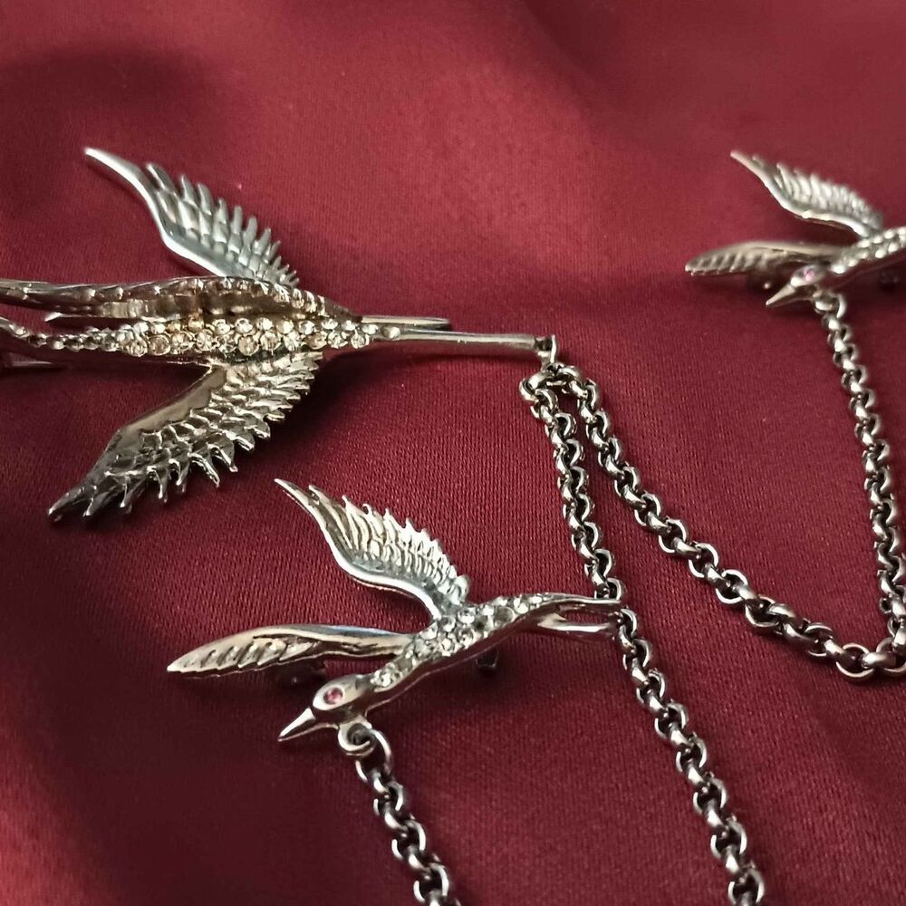 VERY RARE VINTAGE CHATELAINE PINS